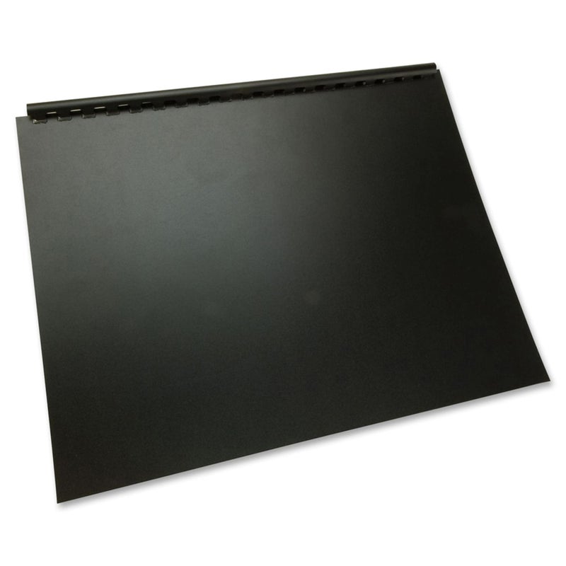 GBC Poly Binding Cover, 11"x8-1/2", 100% Recycled, Black, 25-Pack (25818) - Image 3